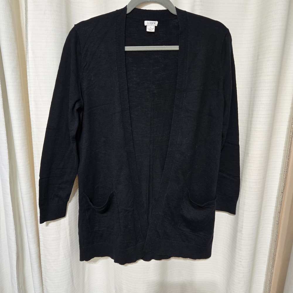 Women's Black Cardigan Sweater